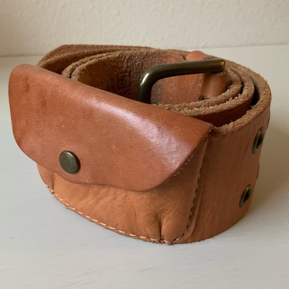 🔥 Linea Pelle Vintage Collection Leather Belt Size M - Picture 2 of 8